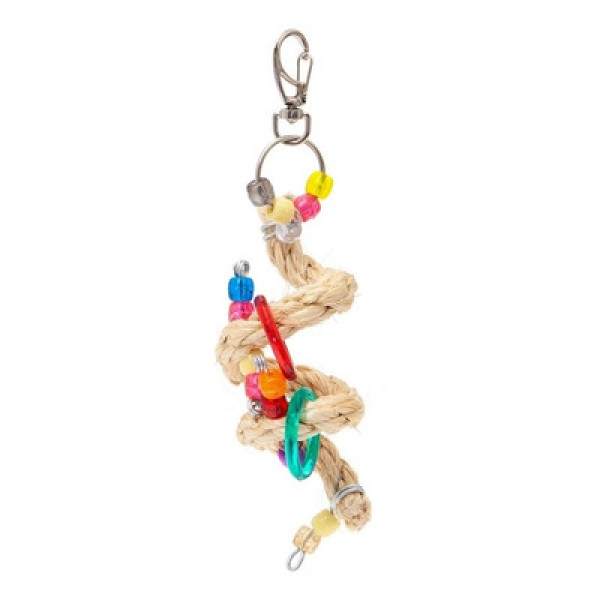 Encontraproduto.com.br - Brinquedo Caracol para Aves Kakatoo