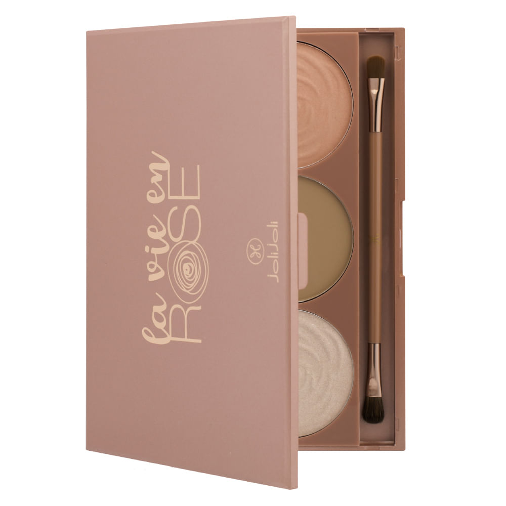 Encontraproduto.com.br - Estojo de Maquiagem Joli Joli - La Vie em Rose