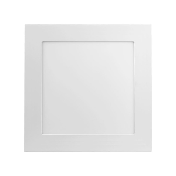 Luminaria De Sobrepor Led 12w 5700k 17cm Luz Branca Borda Branca Save Energy