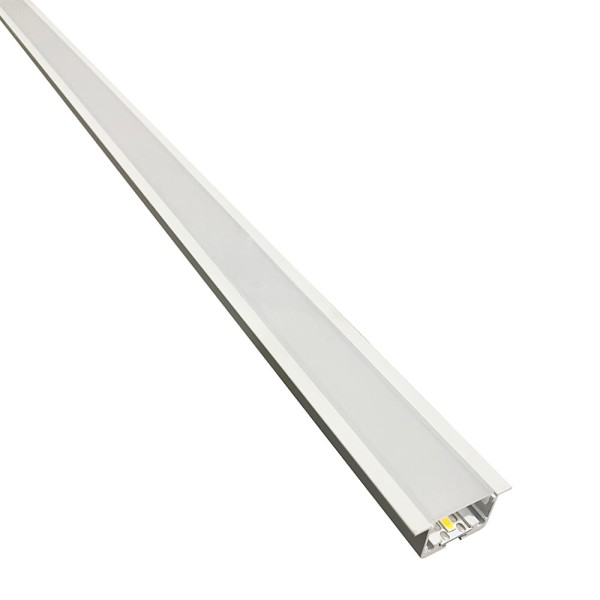 Encontraproduto.com.br - Perfil De Embutir Para Fita LED Branco 2 Metros LLS Flex I Saveenergy