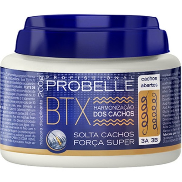 Encontraproduto.com.br - Btx Probelle Força Super Harmonização Dos Cachos 200g