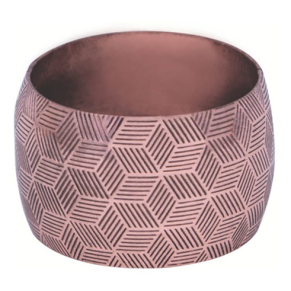 Jogo 6 Anéis de Guardanapo Grécia Bronze - AG1630BZ
