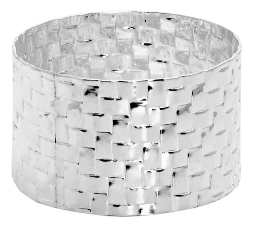 Encontraproduto.com.br - Kit Anel Argola Porta Guardanapo Decoração Mesa Posta 4 Pçs