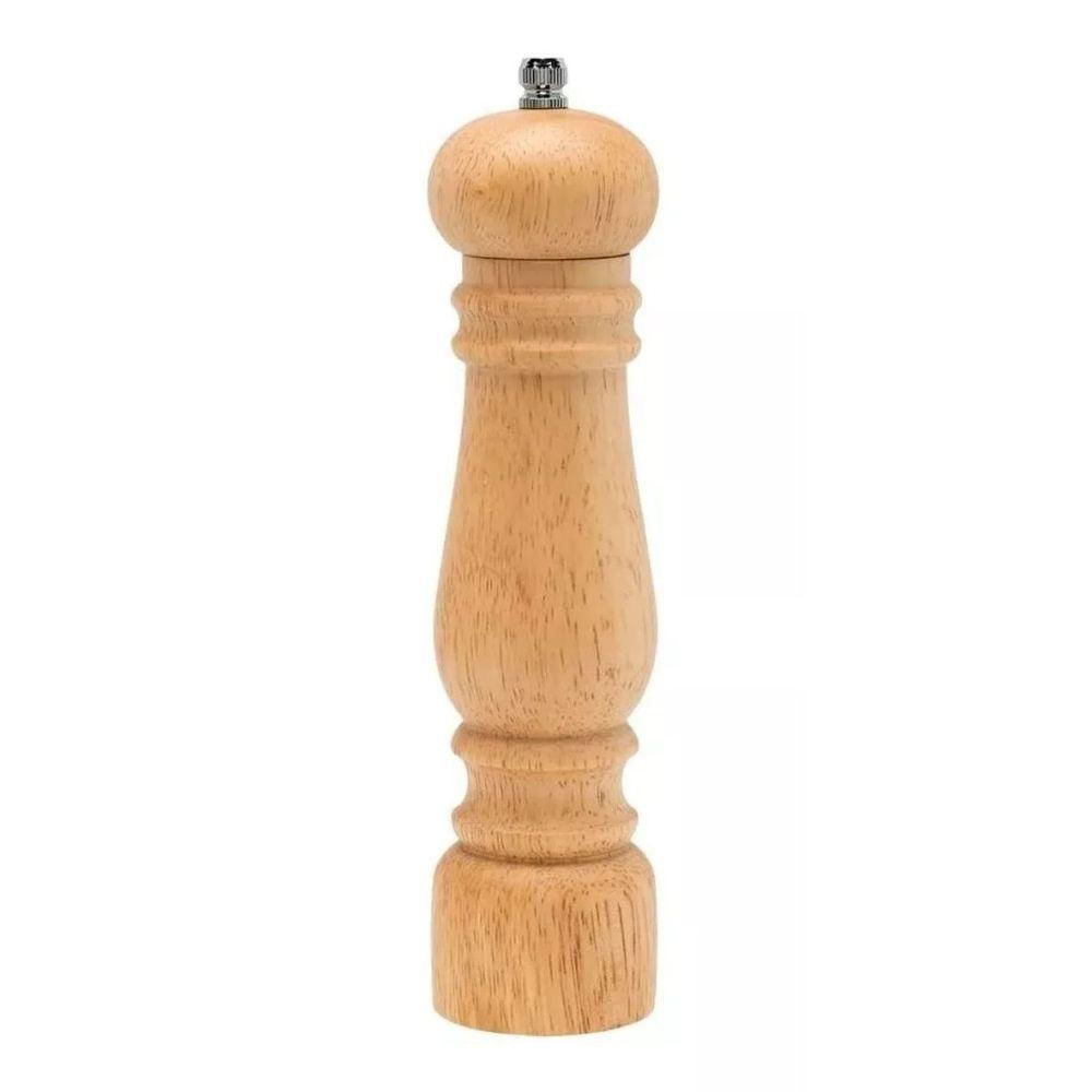 Encontraproduto.com.br - Moedor Manual De Madeira 21cm Amd1722 Mimo Style Cor Marrom-claro