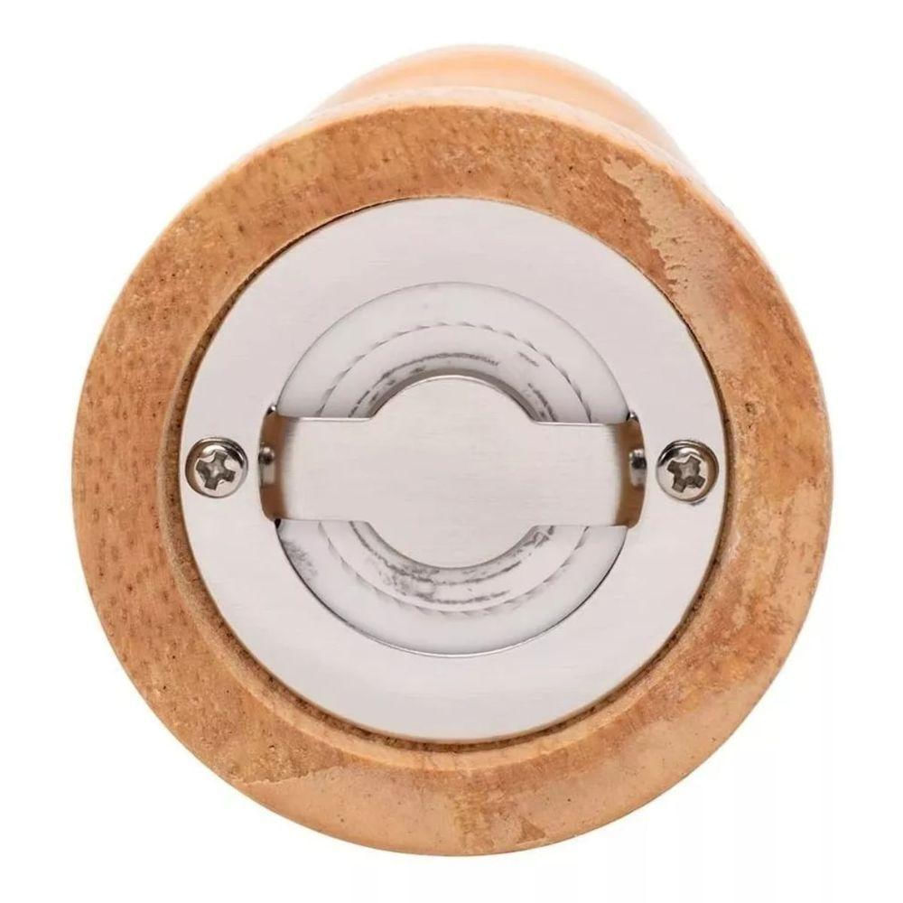 Encontraproduto.com.br - Moedor Manual De Madeira 21cm Amd1722 Mimo Style Cor Marrom-claro