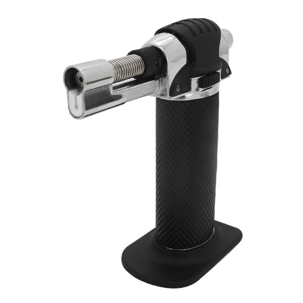 Encontraproduto.com.br - Prepare pratos deliciosos e criativos com este maçarico culinário. O maçarico é feito em aço inoxidável e possui chama regulável para atender a diferentes necessidades.