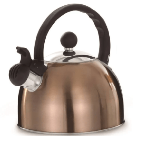 Encontraproduto.com.br - Chaleira em Inox Bronze 2 litros - Mimo Style - AJ1785BZ