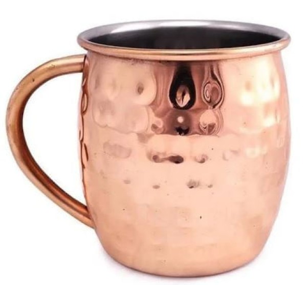 Encontraproduto.com.br - Caneca Moscow Mule em Inox Bronze 450 ml - Mimo Style - AN805BZ