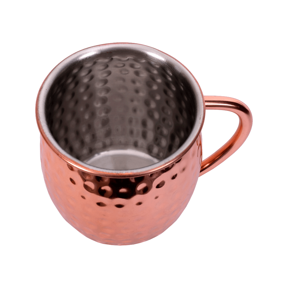 Encontraproduto.com.br - Caneca Moscow Mule em Inox Bronze 450 ml - Mimo Style - AN805BZ