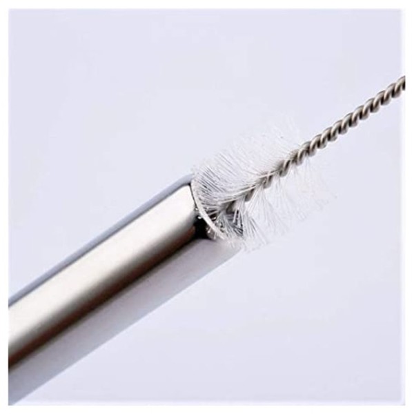 Encontraproduto.com.br - Jogo De Canudos Com Escova 4 Peças Mimo 6447 Inox