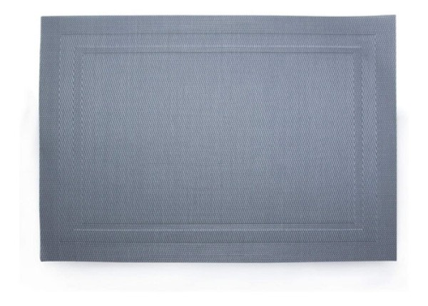 Encontraproduto.com.br - Lugar Americano Moldura Cinza 45x30 Mimo Style