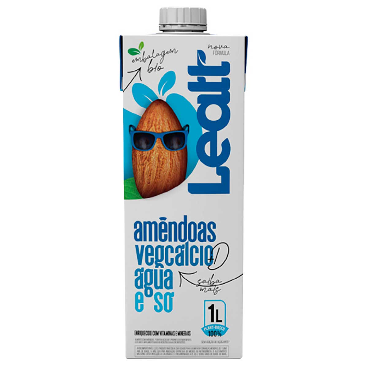 Leite Vegetal de Amêndoa Leatt Original 1L
