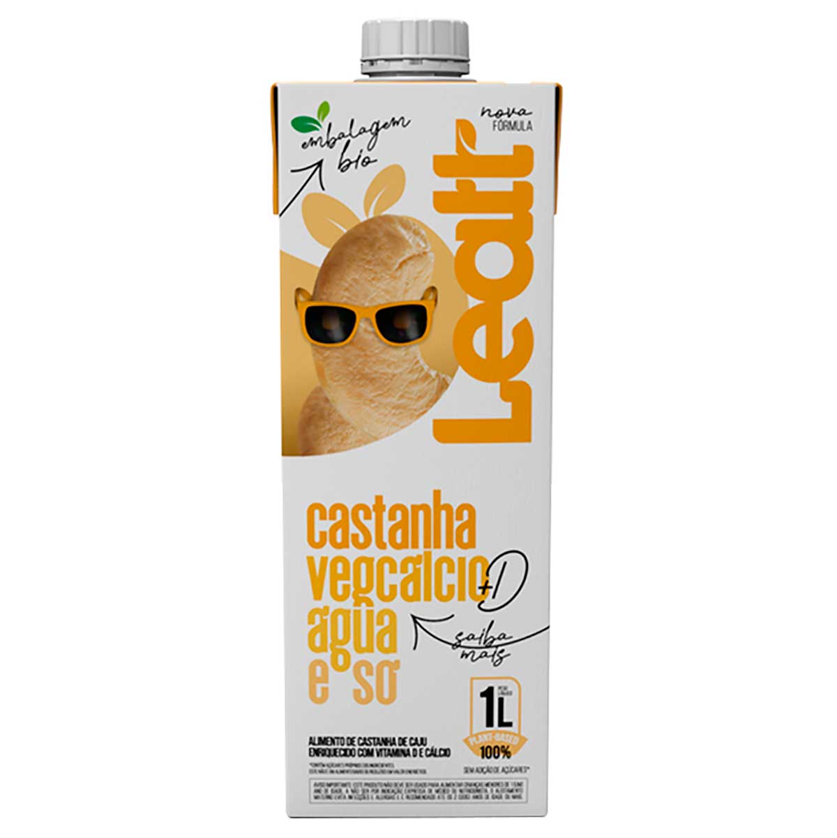 Leite Vegetal de Castanha Leatt Original 1L