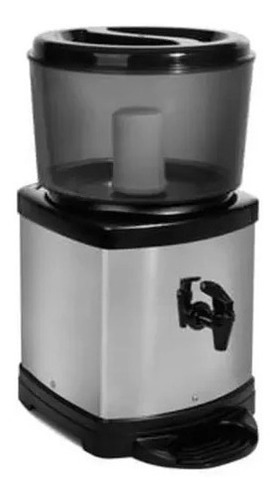 Encontraproduto.com.br - Bebedouro Filtro Água de Inox com Base de Barro Acquamar 6010 Preto
