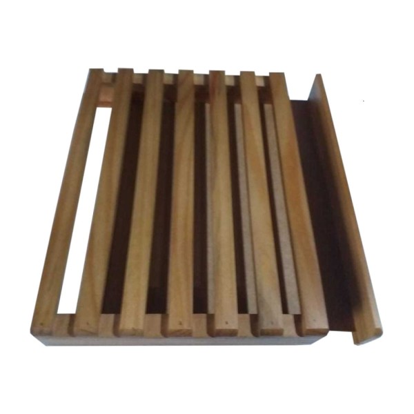 Encontraproduto.com.br - Tabua para pães com migalheira - feita mão - rustica