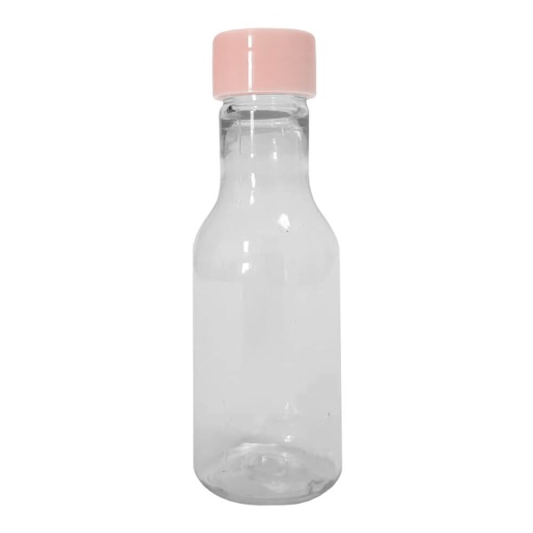 Encontraproduto.com.br - Mini Garrafa para Lembrancinha Rosa Bebê 50ml c/10 - Mirandinha