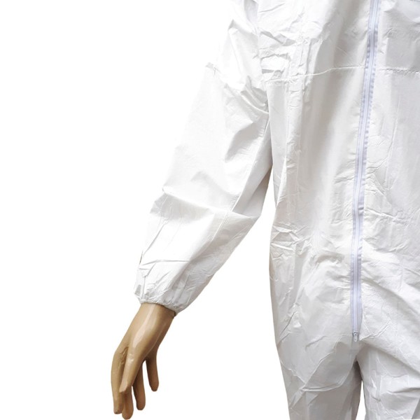 Encontraproduto.com.br - Macacao de Seguranca Volk Cover Tech 100 Tamanho G Branco