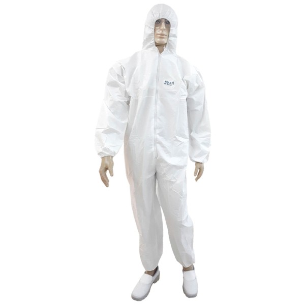 Encontraproduto.com.br - Macacao de Seguranca Volk Cover Tech 100 Tamanho G Branco