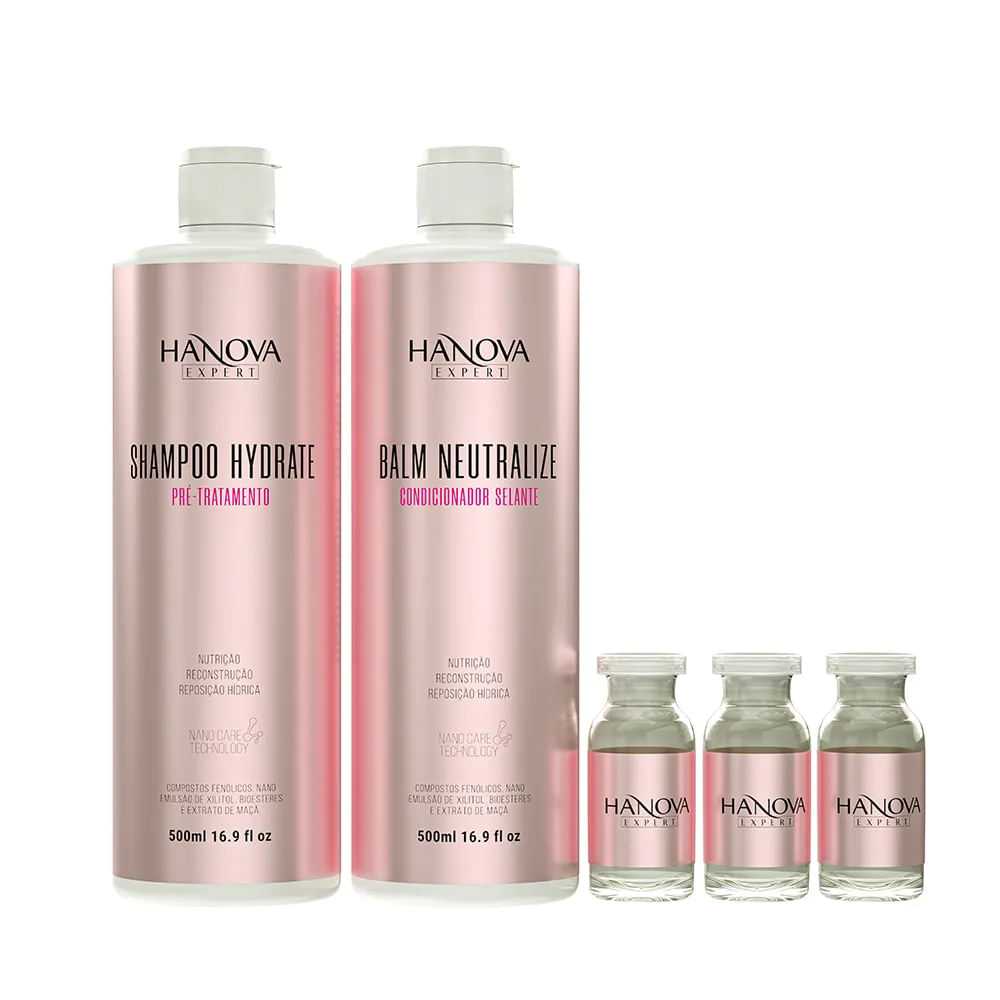 Encontraproduto.com.br - Kit Nutrição Hanova Expert - 3 itens