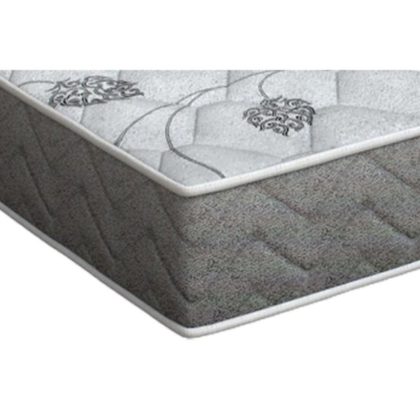 Encontraproduto.com.br - Conjunto Box Casal: Colchão Espuma Orthoflex D45 Comfortpedic + Base Crc Suede Black(138x188)