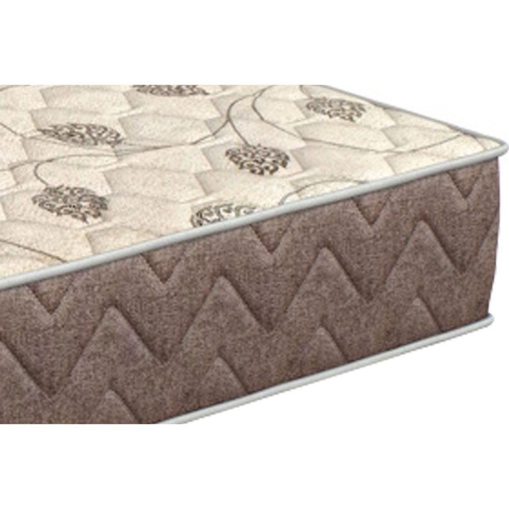 Encontraproduto.com.br - Conjunto Box Viúva: Colchão Espuma Orthoflex D28 Comfortpedic+ Base Crc Suede Clean(128x188)