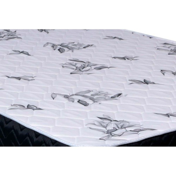 Encontraproduto.com.br - Conjunto Box Baú Casal: Colchão Espuma Orthoflex D28 Nápoles + Base CRC Courano Black(138x188)