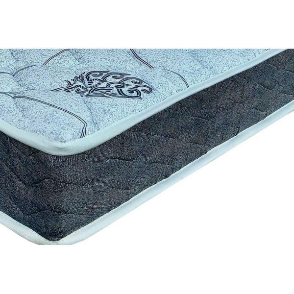 Encontraproduto.com.br - Cama Box Queen: Colchão Espuma D45 Orthoflex Comfortpedic Line + Base Crc Courano White(158X198)
