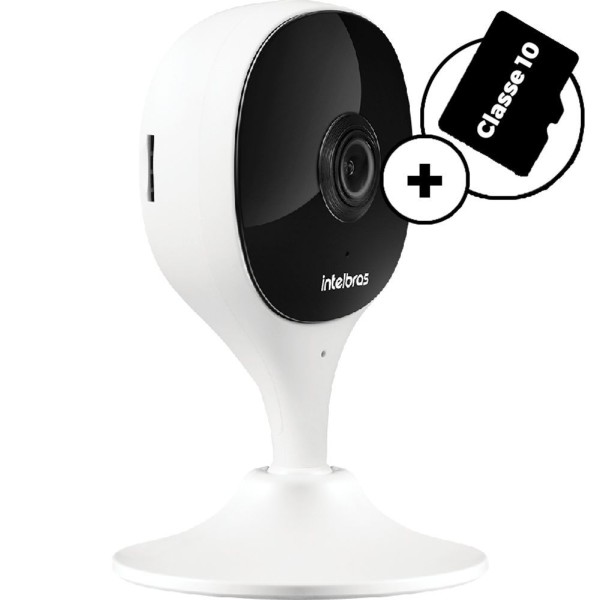 Encontraproduto.com.br - Câmera De Segurança Wi-fi Interna Ip | Imx C 2mp - 1080p Cartão Classe 10 32gb