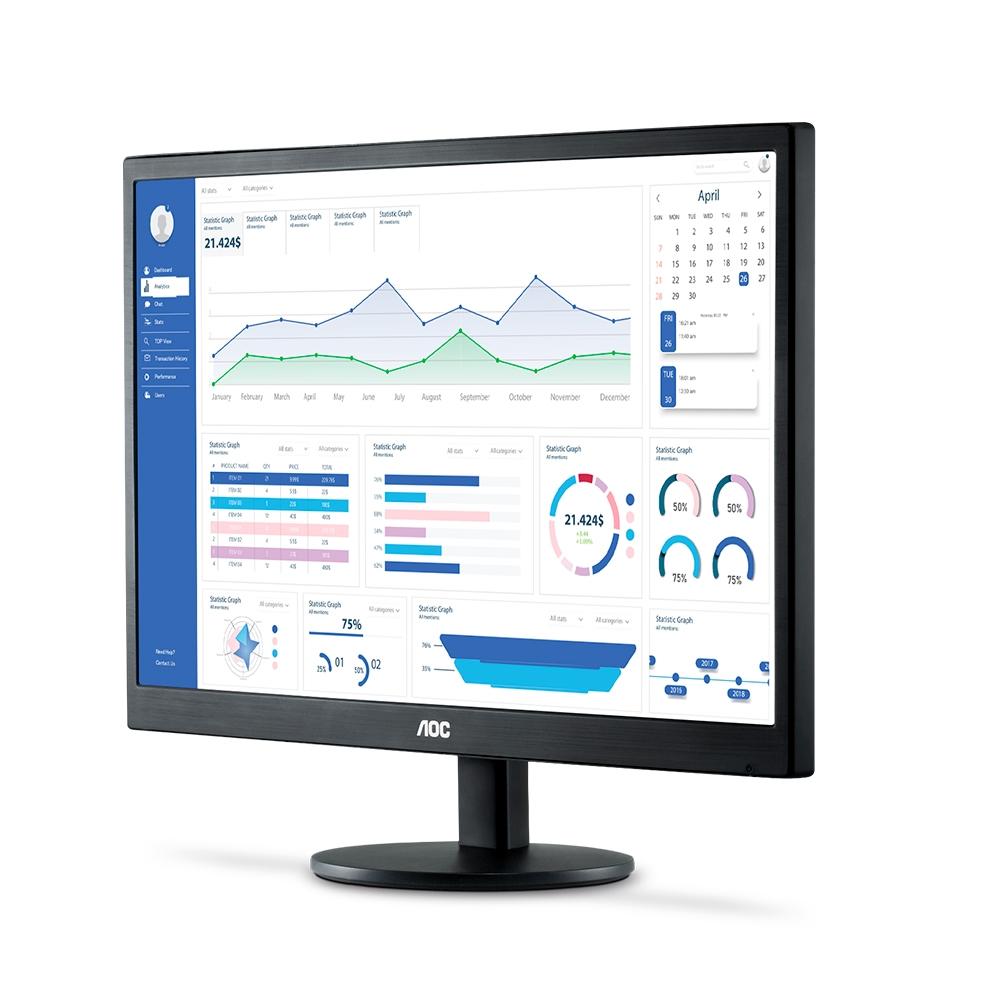 Encontraproduto.com.br - Monitor AOC 23,6 Led Full HD M2470SWH2 WVA HDMI Vesa