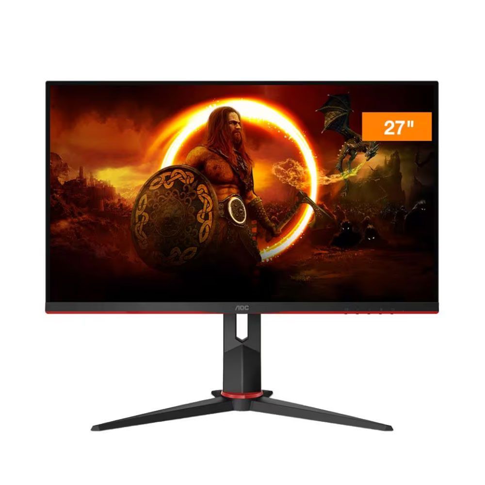 Encontraproduto.com.br - Monitor Gamer Widescreen VA 27 AOC 1920 x 1080 FHD 27G2S/BK Entrada HDMI e VGA
