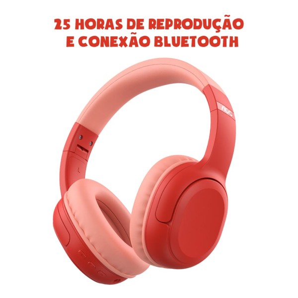 Encontraproduto.com.br - Headphone AOC Aventureiro Vermelho GI001RD/00