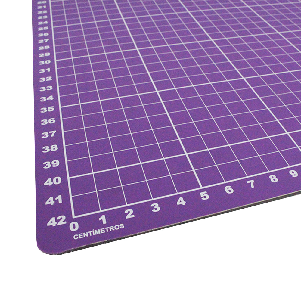 Encontraproduto.com.br - Base de Corte Roxa Dupla Face Westpress 60 x 45cm - 21987