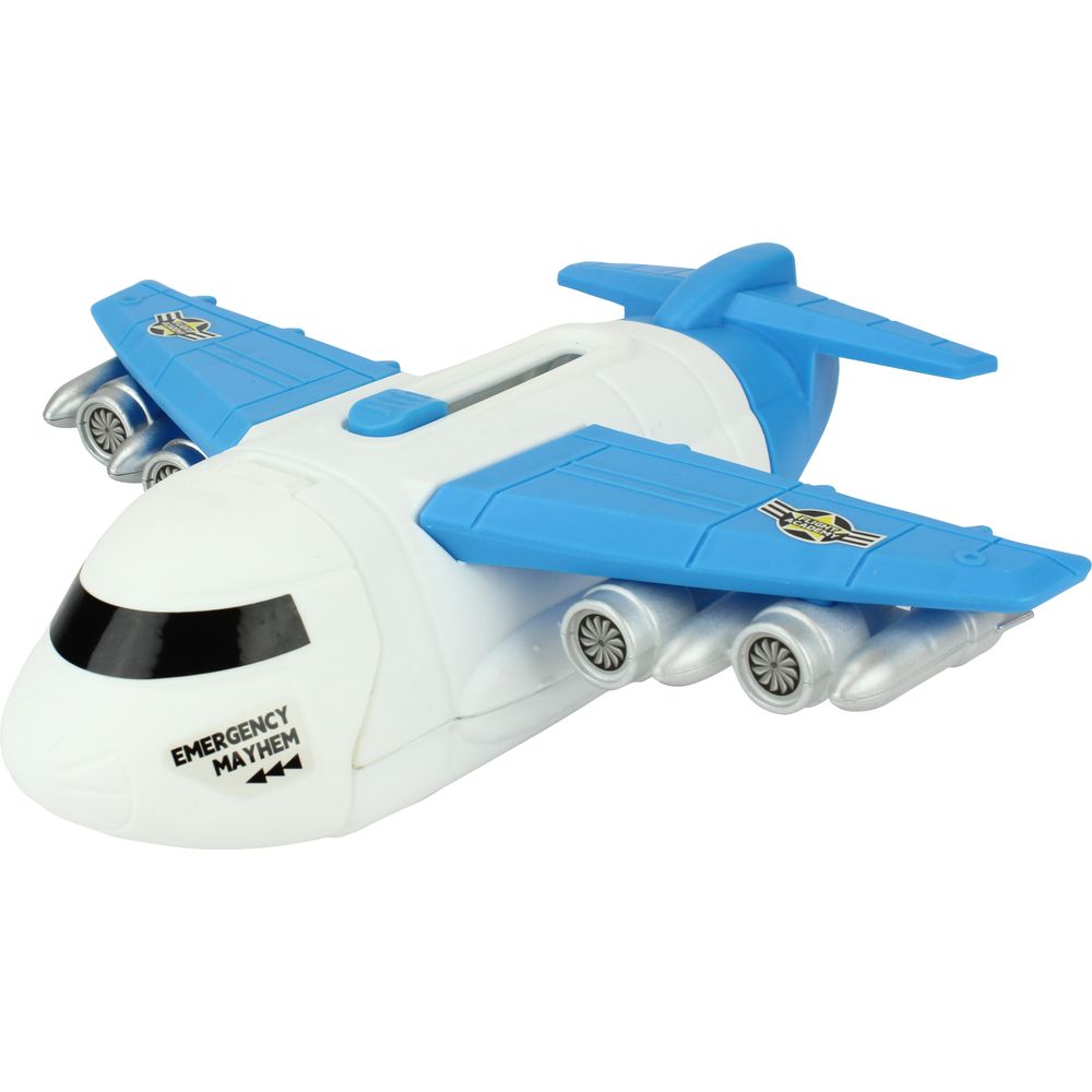 Encontraproduto.com.br - Avião de Polícia com Lançador - BBR Toys