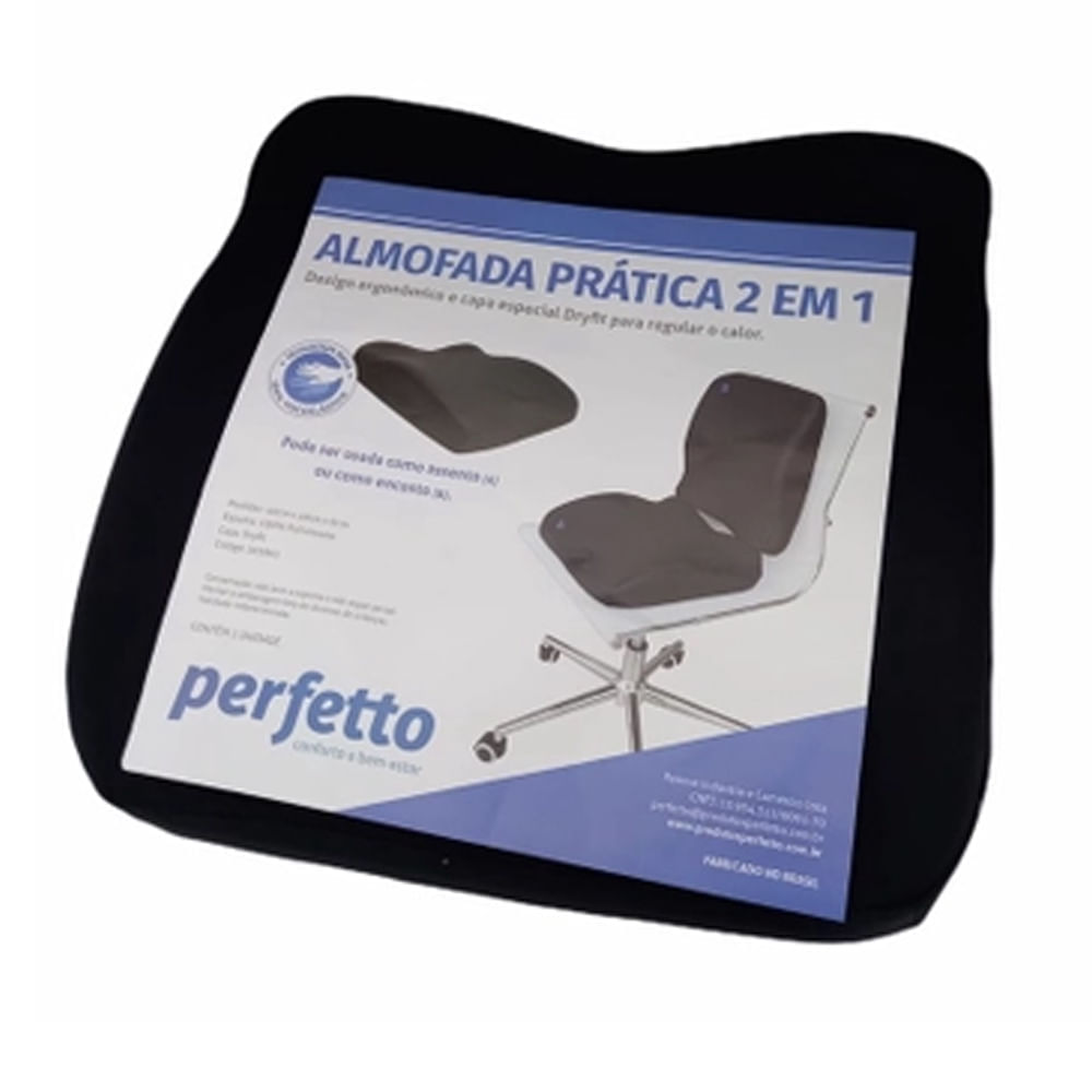 Encontraproduto.com.br - Almofada Pratica 2 Em 1 Perfetto [f083]