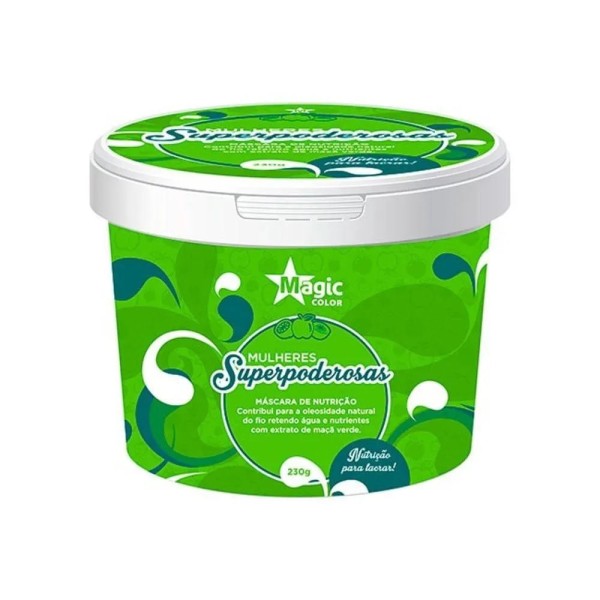 Encontraproduto.com.br - Máscara Mulheres Superpoderosas Nutrição Magic Color 230g