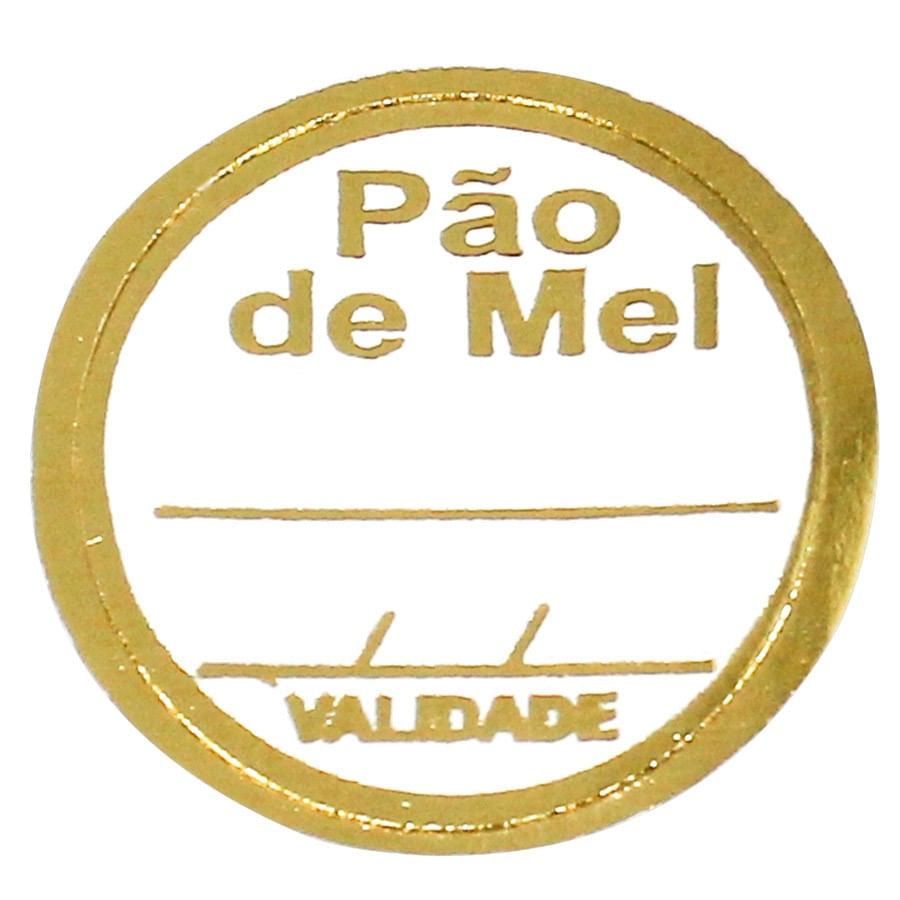 Encontraproduto.com.br - Etiqueta Pão de Mel Validade (18) com 100 un MAGIA ETIQUETAS