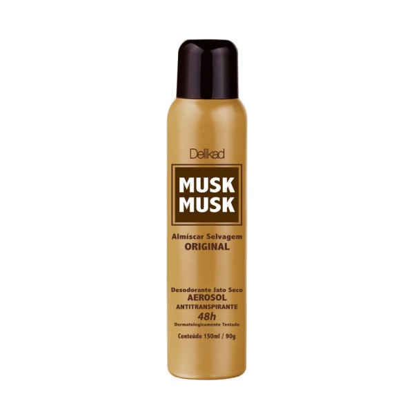 Desodorante Delikad Musk Musk Aerossol 150ml