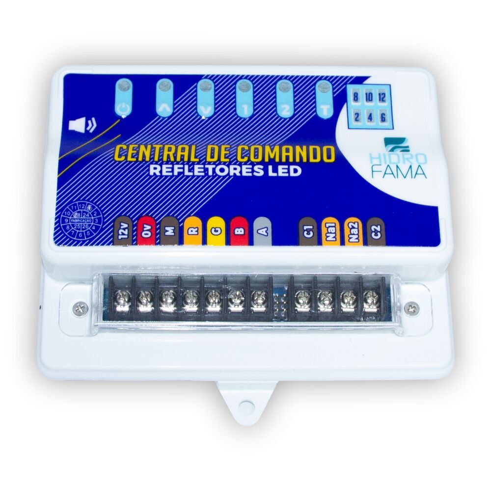 Encontraproduto.com.br - Central de Comando 6A 12V com Timer Hidrofama
