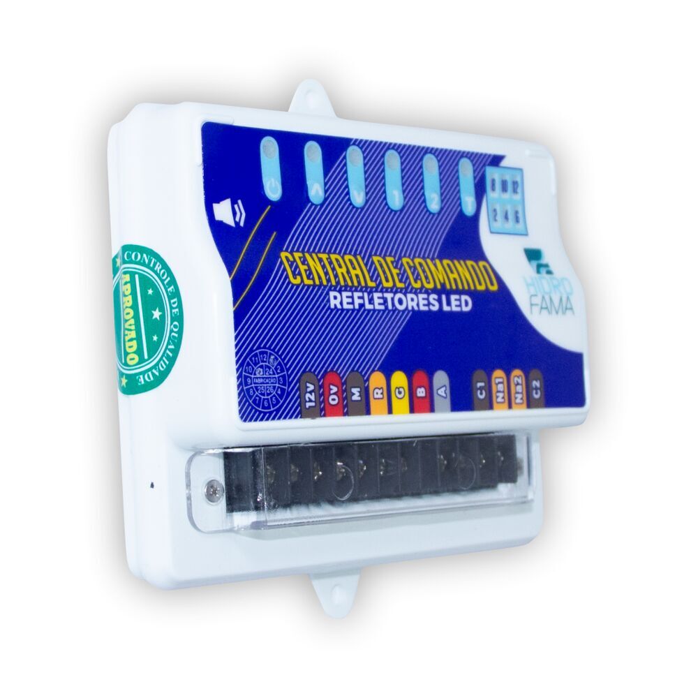 Encontraproduto.com.br - Central de Comando 6A 12V com Timer Hidrofama