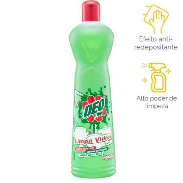 Limpa Vidros DeoLine Fresh 500ml
