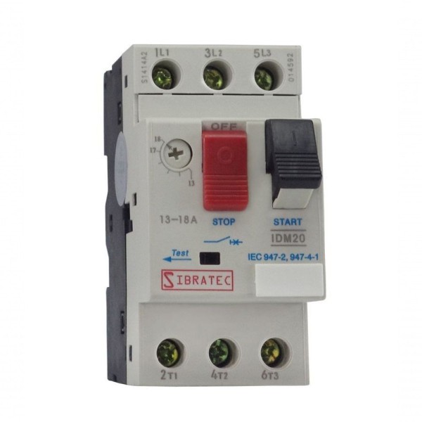 Encontraproduto.com.br - Disjuntor Motor Idm05-gv2 | Ajuste 0,63~1a