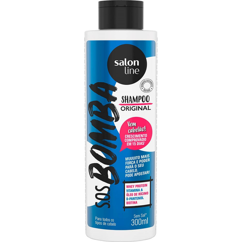 Encontraproduto.com.br - Shampoo Salon Line Sos Bomba Vitaminas 300ml