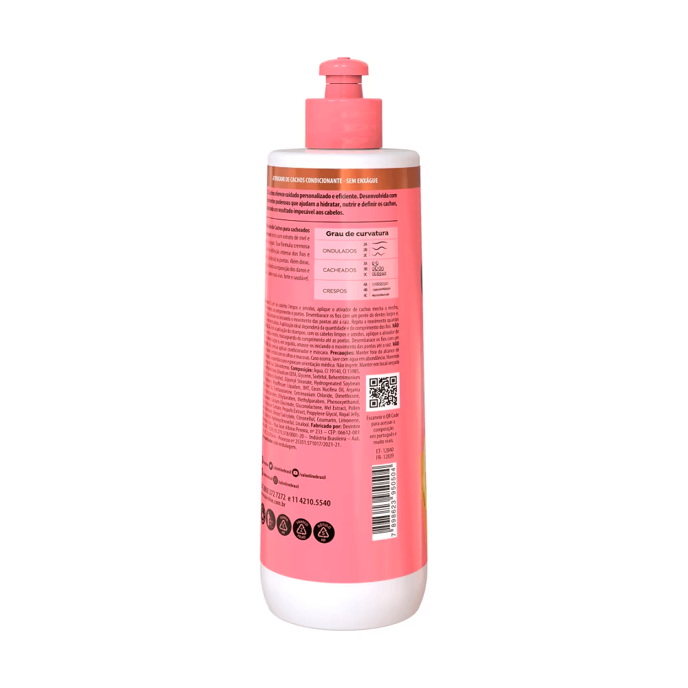Encontraproduto.com.br - Ativador de Cachos Salon Line Sos Intenso 500ml