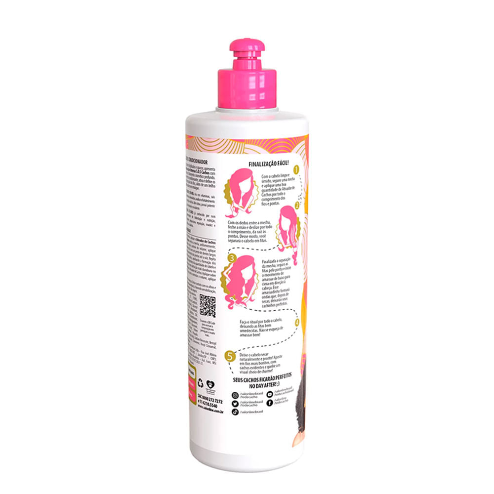 Encontraproduto.com.br - Ativador de Cachos Salon Line Sos Intenso 500ml