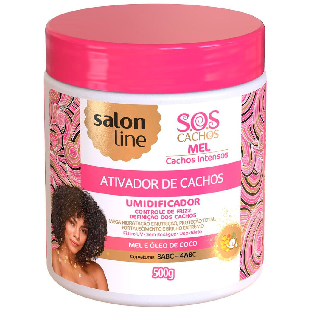 Ativador de Cachos Salon Line Sos Intensos 500g