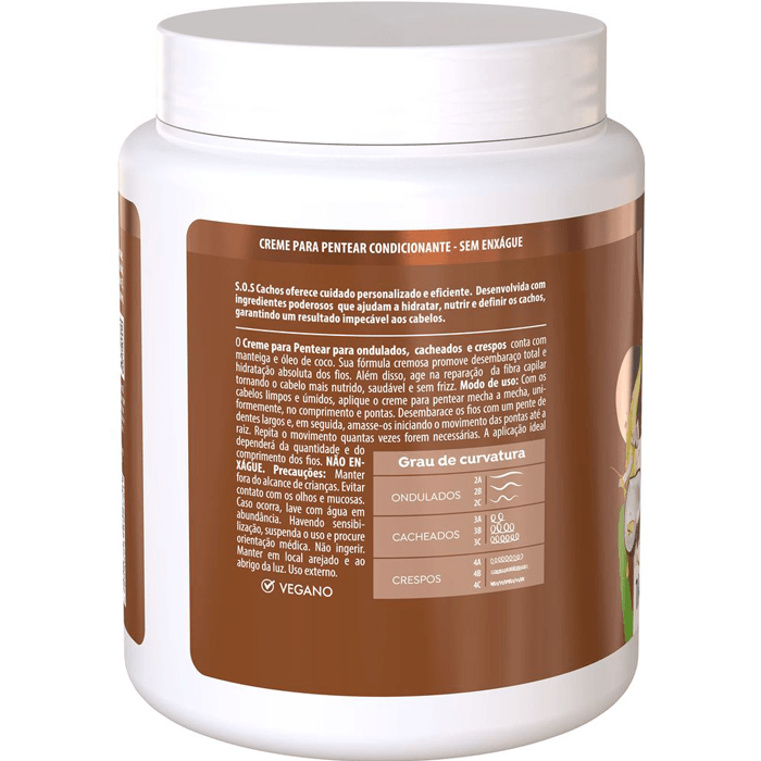 Encontraproduto.com.br - Salon Line S.O.S Cachos Coco - Creme para Pentear - 1Kg