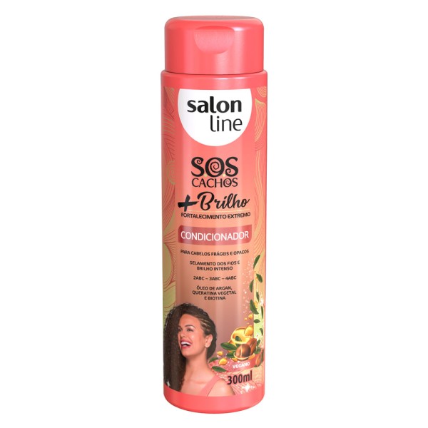 Encontraproduto.com.br - Salon Line SOS Cachos+Brilho Condicionador 300mL