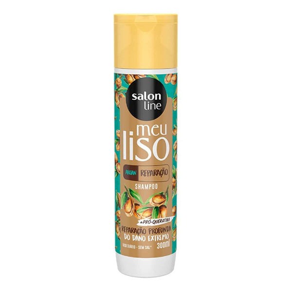 Encontraproduto.com.br - Shampoo Salon Line Meu Liso Argan Reparação 300ml