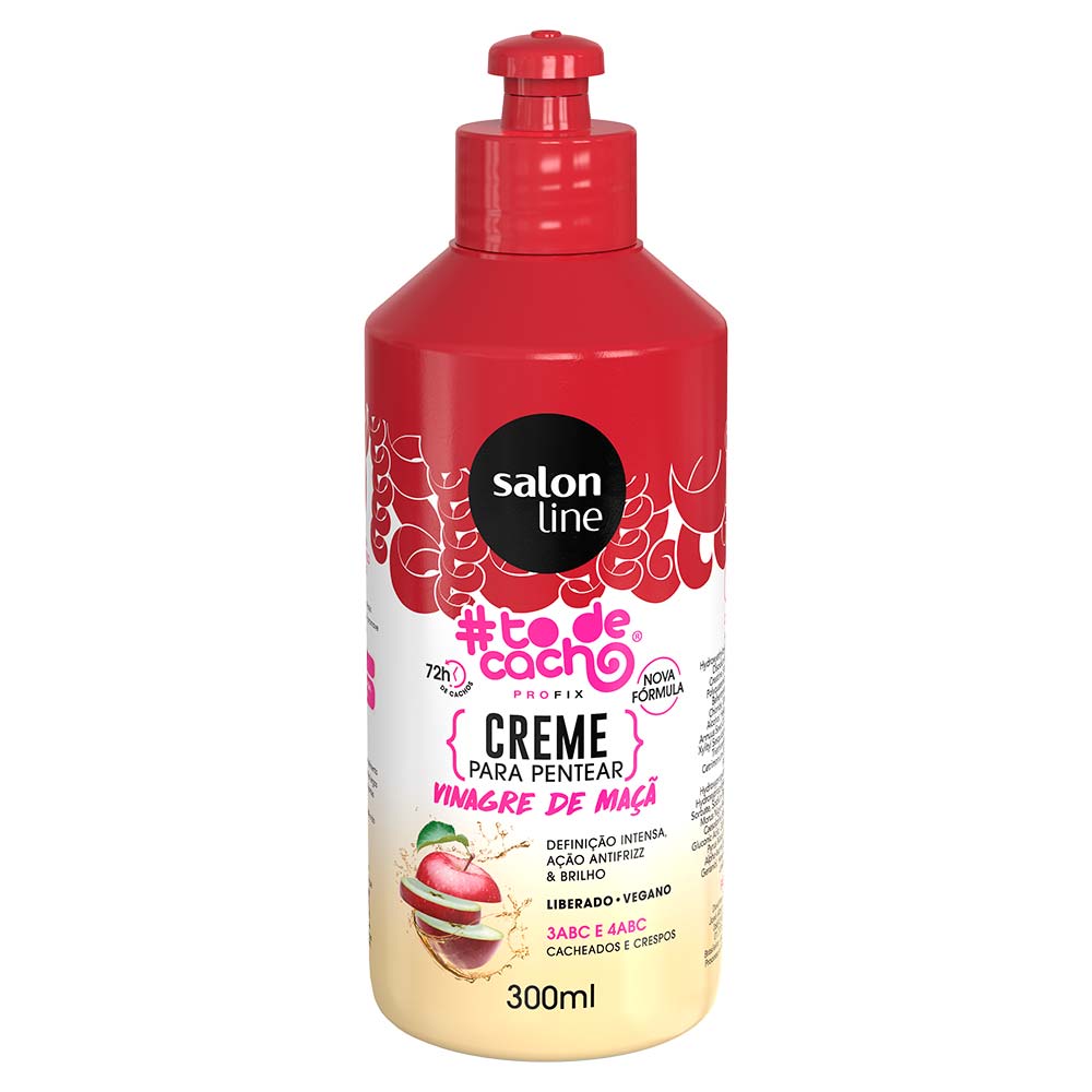 Encontraproduto.com.br - Salon Line Vinagre de Maçã To de Cacho – Creme de Pentear