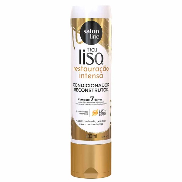 Encontraproduto.com.br - Condicionador Salon Line Meu Liso Restauração Intesa 300ml